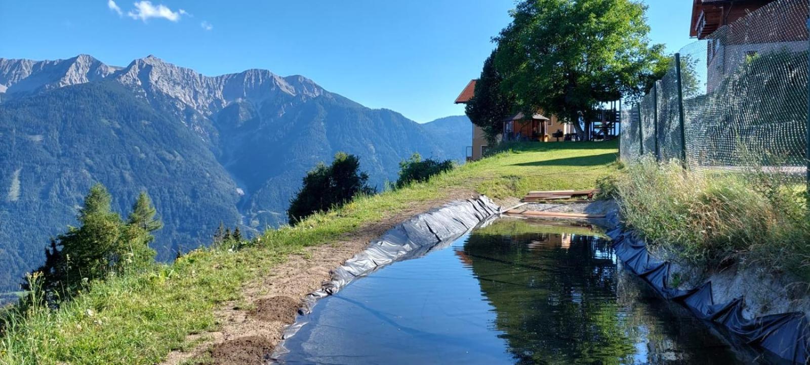 Ferienwohnung Almen-Kräuter-Oberreiter Dellach im Drautal Exterior foto